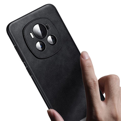 SULADA For Honor Magic6 Pro 5G Case PU Leather Coated TPU+PC Phone Back Cover