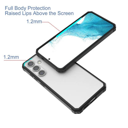 GW23 For Samsung Galaxy S24 Case Drop Protection TPU+PC Phone Back Shell