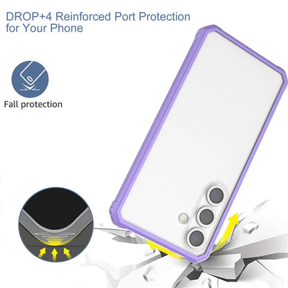 GW23 For Samsung Galaxy S24 Case Drop Protection TPU+PC Phone Back Shell
