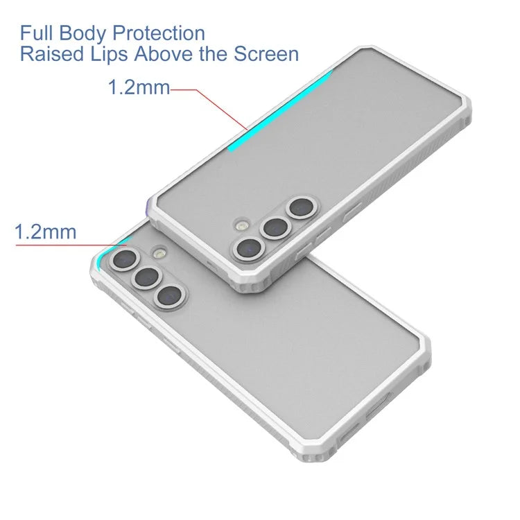 GW23 For Samsung Galaxy S24 Case Drop Protection TPU+PC Phone Back Shell