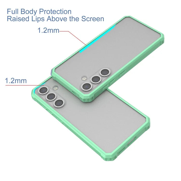 GW23 For Samsung Galaxy S24+ Phone Case Shock Absorbing TPU+PC Shell