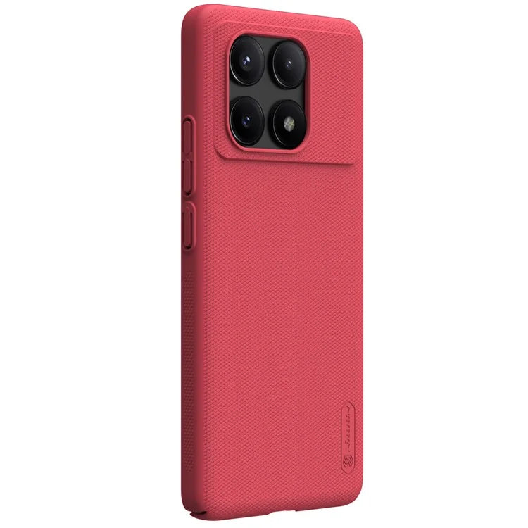 NILLKIN Frosted Shield Case for Xiaomi Redmi K70E 5G / Poco X6 Pro 5G Hard PC Phone Cover