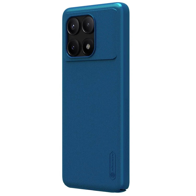 NILLKIN Frosted Shield Case for Xiaomi Redmi K70E 5G / Poco X6 Pro 5G Hard PC Phone Cover