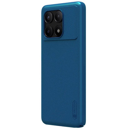 NILLKIN Frosted Shield Case for Xiaomi Redmi K70E 5G / Poco X6 Pro 5G Hard PC Phone Cover