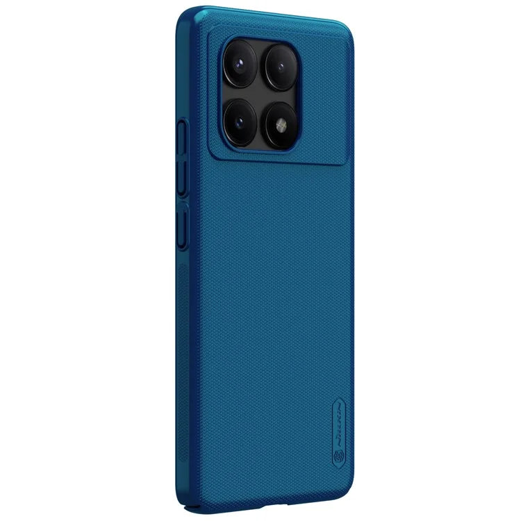 NILLKIN Frosted Shield Case for Xiaomi Redmi K70E 5G / Poco X6 Pro 5G Hard PC Phone Cover
