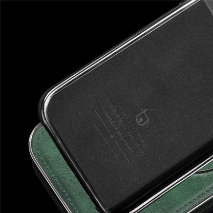 RMBMAX Shockproof Case for iPhone 15 Pro Max Electroplating Kickstand Magnetic Phone Shell