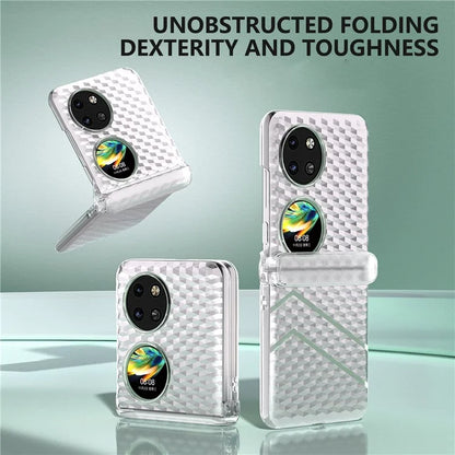 For Huawei Pocket 2 Case Hinge Protection Transparent Matte PC Phone Cover