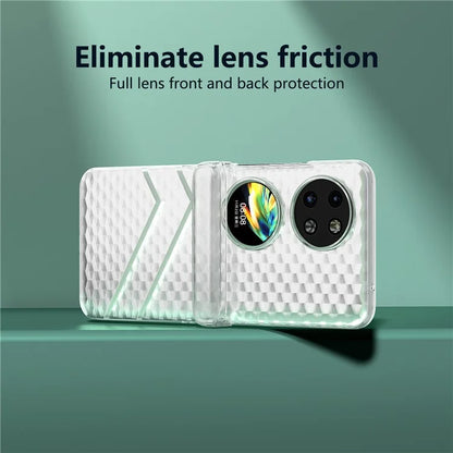 For Huawei Pocket 2 Case Hinge Protection Transparent Matte PC Phone Cover