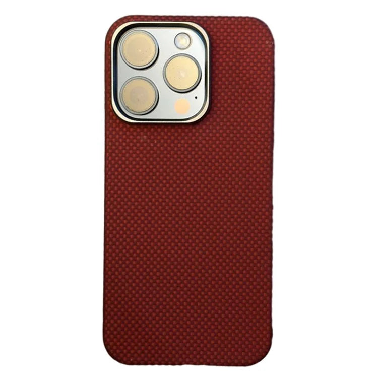 For  iPhone 14 Pro Max Case Aramid Fiber Carbon Fiber Cover Compatible with MagSafe
