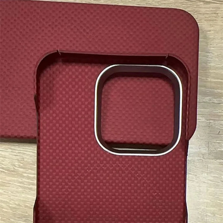 For  iPhone 14 Pro Max Case Aramid Fiber Carbon Fiber Cover Compatible with MagSafe