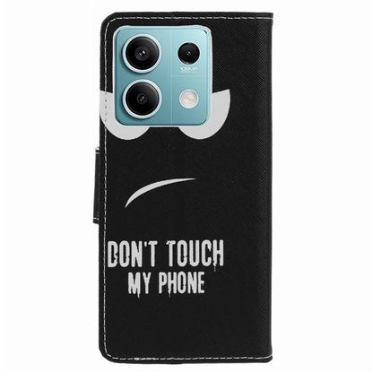 Phone Case for Xiaomi Redmi Note 13 5G PU Leather Cross Texture Wallet Cover