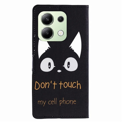 For Xiaomi Redmi Note 13 4G Case Wallet PU Leather Pattern Printing Phone Cover