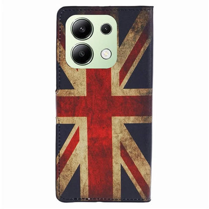 For Xiaomi Redmi Note 13 4G Case Wallet PU Leather Pattern Printing Phone Cover