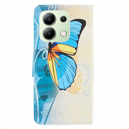 For Xiaomi Redmi Note 13 4G Wallet Flip Cover PU Leather Pattern Phone Case Cross Texture