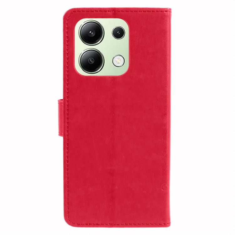 For Xiaomi Redmi Note 13 4G Cell Phone Case Drop Resistant Imprinted Wallet Stand Cover