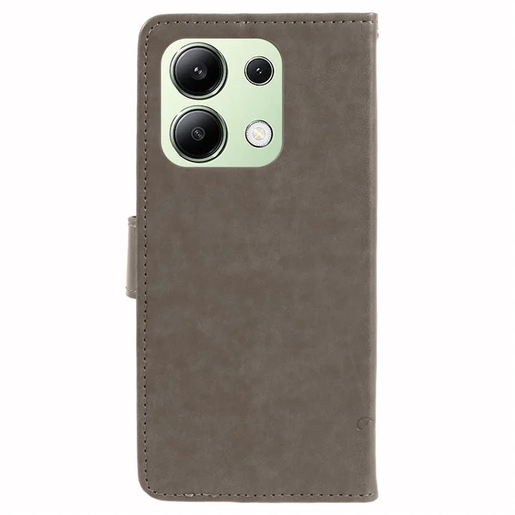For Xiaomi Redmi Note 13 4G Cell Phone Case Drop Resistant Imprinted Wallet Stand Cover