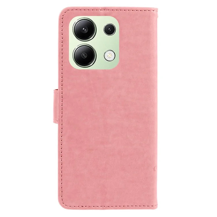 For Xiaomi Redmi Note 13 4G Cell Phone Case Drop Resistant Imprinted Wallet Stand Cover
