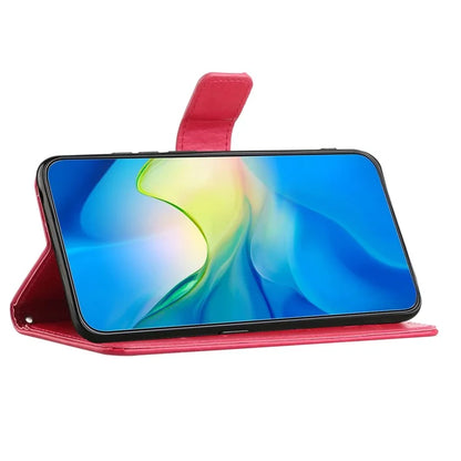 For Samsung Galaxy Xcover 7 Cell Phone Case Drop Resistant Imprinted PU Leather Wallet Cover