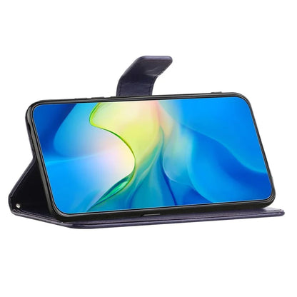 For Samsung Galaxy Xcover 7 Cell Phone Case Drop Resistant Imprinted PU Leather Wallet Cover