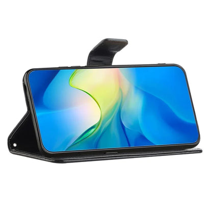 For Samsung Galaxy Xcover 7 Cell Phone Case Drop Resistant Imprinted PU Leather Wallet Cover