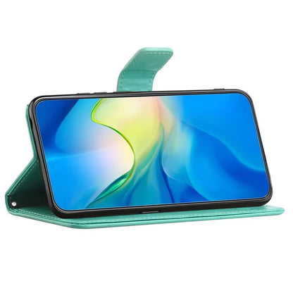 For Samsung Galaxy Xcover 7 Cell Phone Case Drop Resistant Imprinted PU Leather Wallet Cover