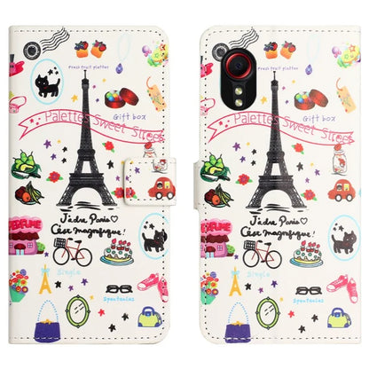 For Samsung Galaxy Xcover 7Case Leather Printed Pattern Phone Protective Cover