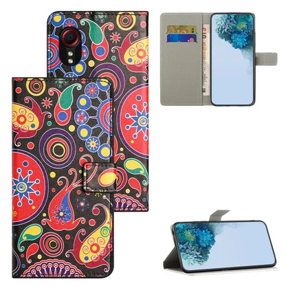 For Samsung Galaxy Xcover 7Case Leather Printed Pattern Phone Protective Cover