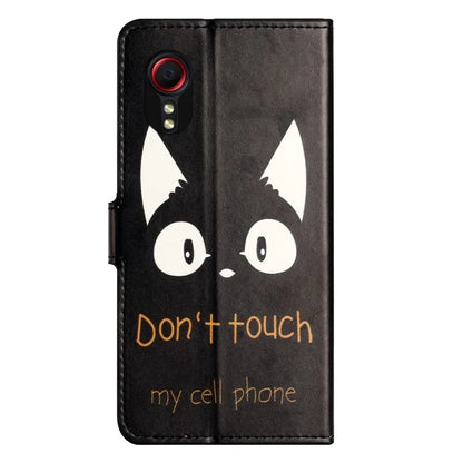 For Samsung Galaxy Xcover 7Case Leather Printed Pattern Phone Protective Cover