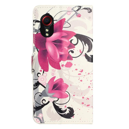 For Samsung Galaxy Xcover 7Case Leather Printed Pattern Phone Protective Cover