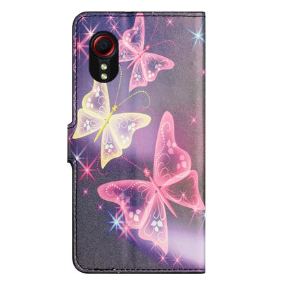 For Samsung Galaxy Xcover 7Case Leather Printed Pattern Phone Protective Cover