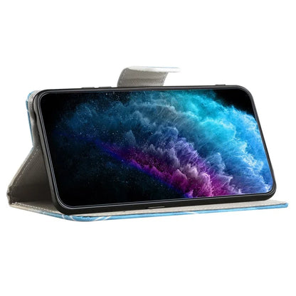 For Samsung Galaxy Xcover 7 Magnetic Phone Case Pattern Printing Folio Sand Cover