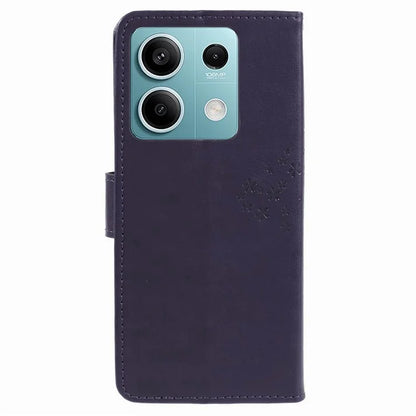 For Xiaomi Redmi Note 13 Pro 5G / Poco X6 5G Cell Phone Case Imprinted Anti-fall Leather Wallet Cover