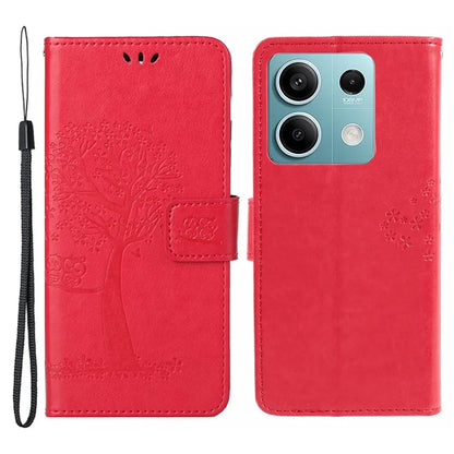 For Xiaomi Redmi Note 13 Pro 5G / Poco X6 5G Cell Phone Case Imprinted Anti-fall Leather Wallet Cover