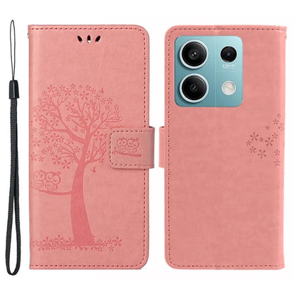 For Xiaomi Redmi Note 13 Pro 5G / Poco X6 5G Cell Phone Case Imprinted Anti-fall Leather Wallet Cover