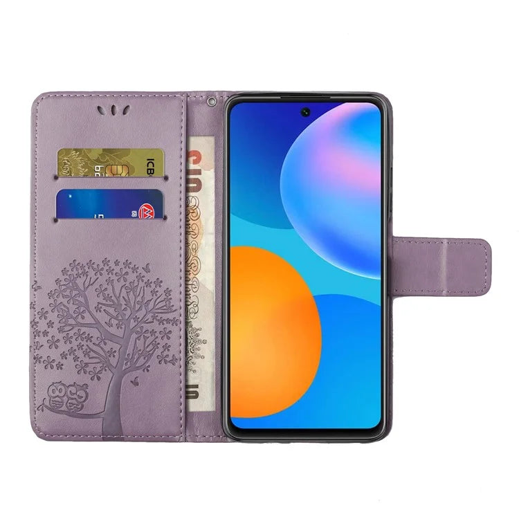 For Xiaomi Redmi Note 13 Pro 5G / Poco X6 5G Cell Phone Case Imprinted Anti-fall Leather Wallet Cover