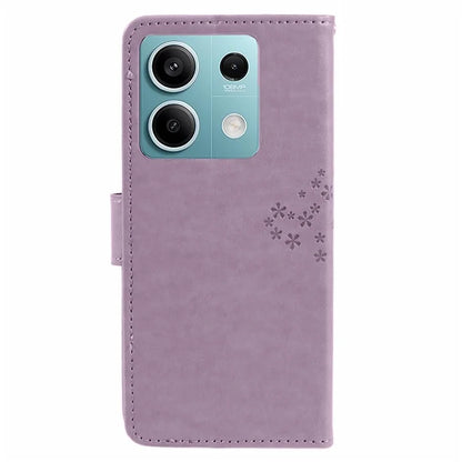 For Xiaomi Redmi Note 13 Pro 5G / Poco X6 5G Cell Phone Case Imprinted Anti-fall Leather Wallet Cover