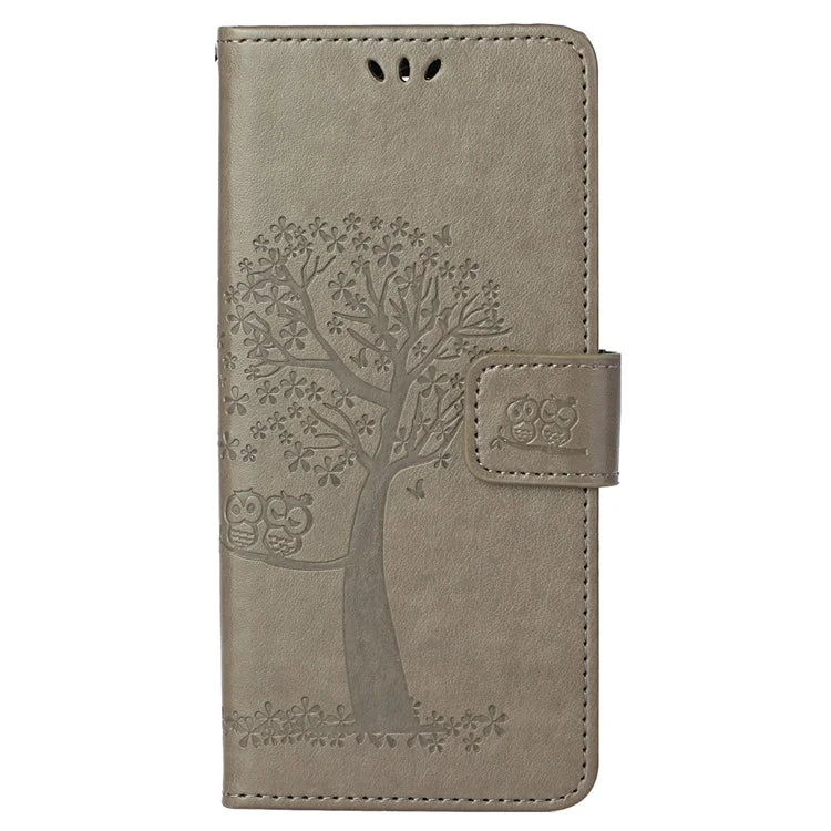For Xiaomi Redmi Note 13 Pro 5G / Poco X6 5G Cell Phone Case Imprinted Anti-fall Leather Wallet Cover