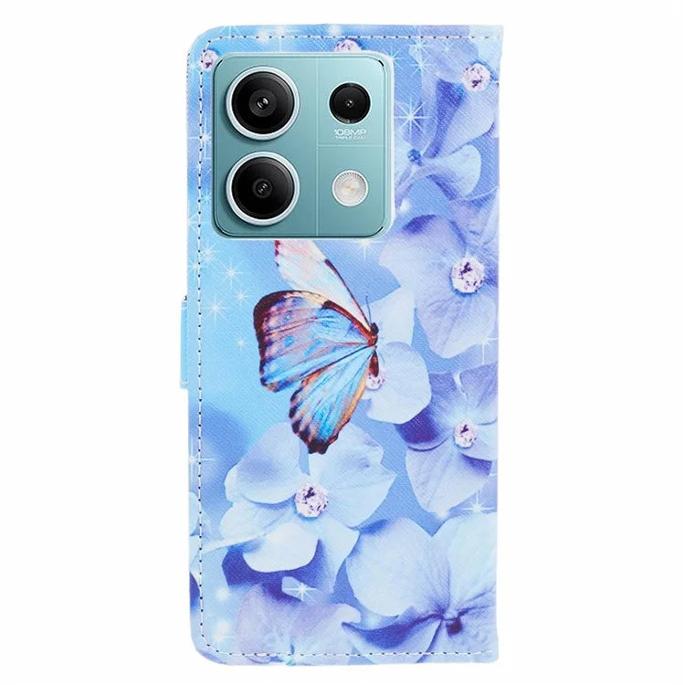 For Xiaomi Redmi Note 13 Pro 5G / Poco X6 5G Phone Case 3D Pattern Leather Wallet Cover