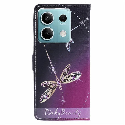 For Xiaomi Redmi Note 13 Pro 5G / Poco X6 5G Phone Case 3D Pattern Leather Wallet Cover