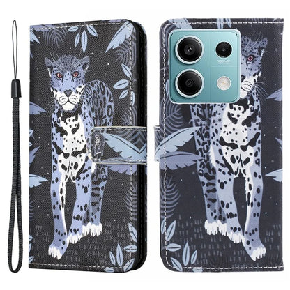 For Xiaomi Redmi Note 13 Pro 5G / Poco X6 5G Phone Case 3D Pattern Leather Wallet Cover