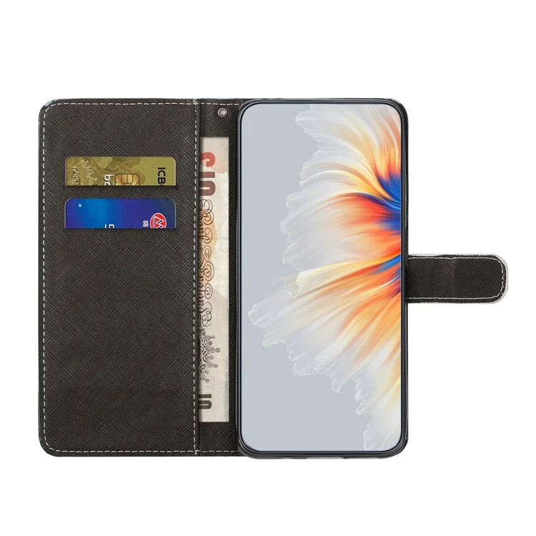 For Xiaomi Redmi Note 13 Pro 5G / Poco X6 5G Phone Case 3D Pattern Leather Wallet Cover