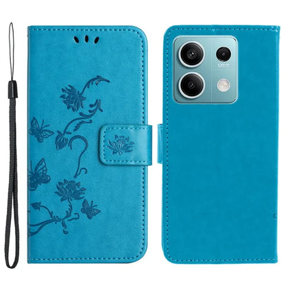For Xiaomi Redmi Note 13 Pro 5G / Poco X6 5G Case Imprinted Shockproof Leather Wallet Phone Cover