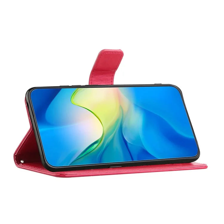 For Xiaomi Redmi Note 13 Pro 5G / Poco X6 5G Case Imprinted Shockproof Leather Wallet Phone Cover