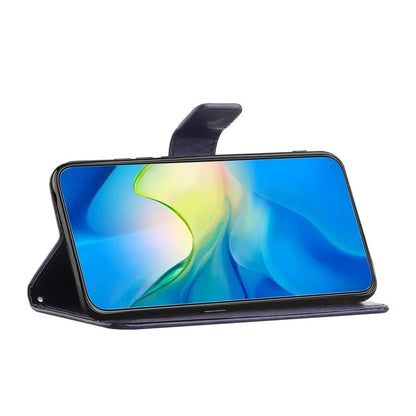 For Xiaomi Redmi Note 13 Pro 5G / Poco X6 5G Case Imprinted Shockproof Leather Wallet Phone Cover