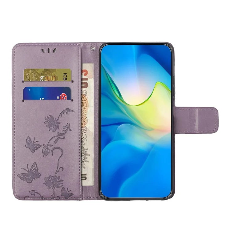 For Xiaomi Redmi Note 13 Pro 5G / Poco X6 5G Case Imprinted Shockproof Leather Wallet Phone Cover