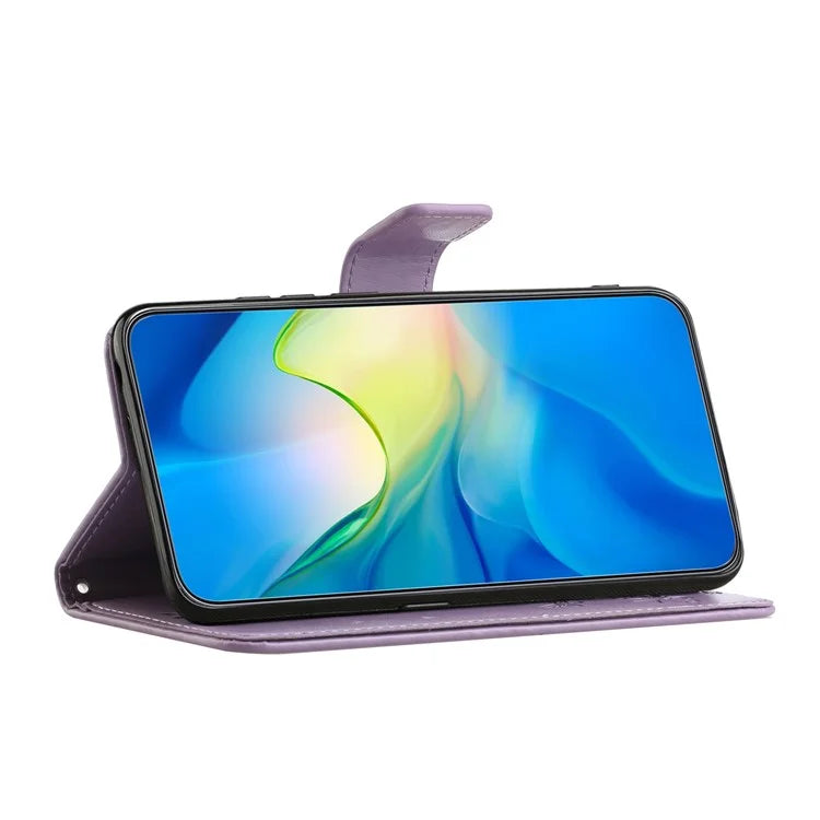 For Xiaomi Redmi Note 13 Pro 5G / Poco X6 5G Case Imprinted Shockproof Leather Wallet Phone Cover