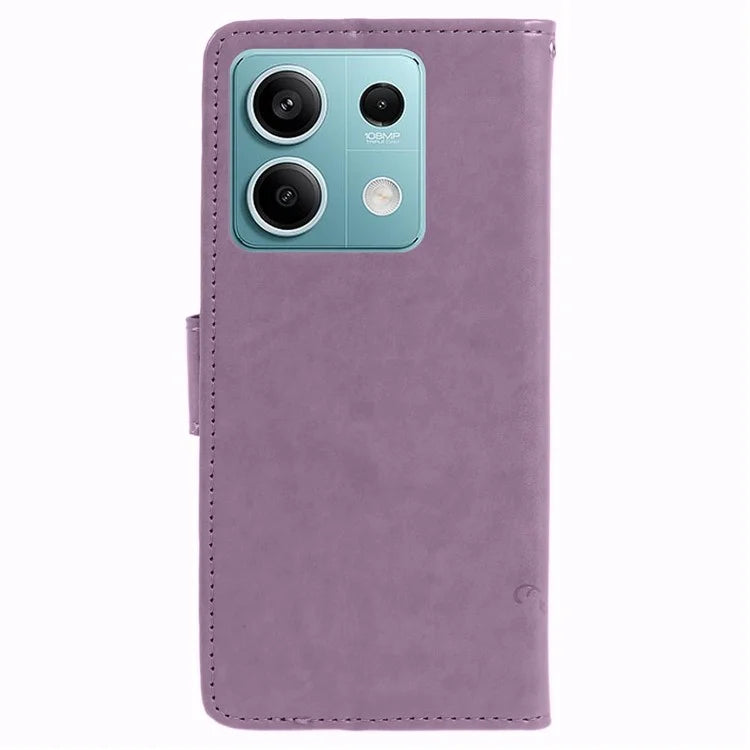 For Xiaomi Redmi Note 13 Pro 5G / Poco X6 5G Case Imprinted Shockproof Leather Wallet Phone Cover