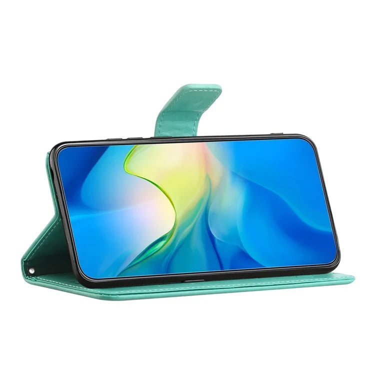 For Xiaomi Redmi Note 13 Pro 5G / Poco X6 5G Case Imprinted Shockproof Leather Wallet Phone Cover