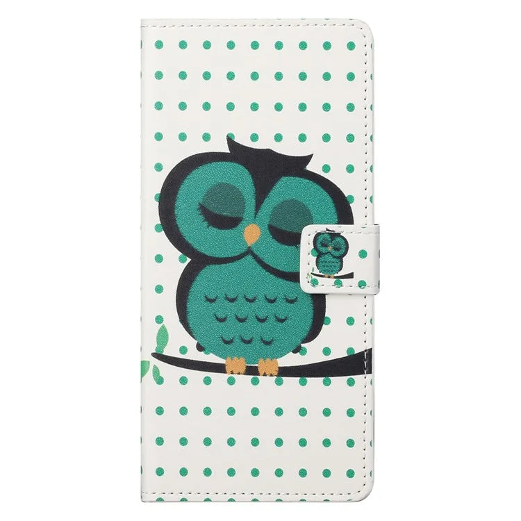 For Xiaomi Redmi Note 13 Pro 5G / Poco X6 5G Case Pattern Printing Folio PU Leather Phone Cover