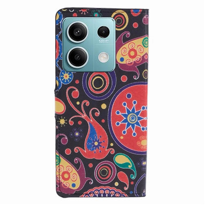 For Xiaomi Redmi Note 13 Pro 5G / Poco X6 5G Case Pattern Printing Folio PU Leather Phone Cover
